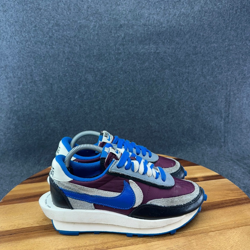 Nike sacai x Undercover x LDWaffle Night Maroon Team Royal Size 5 DJ4877 600